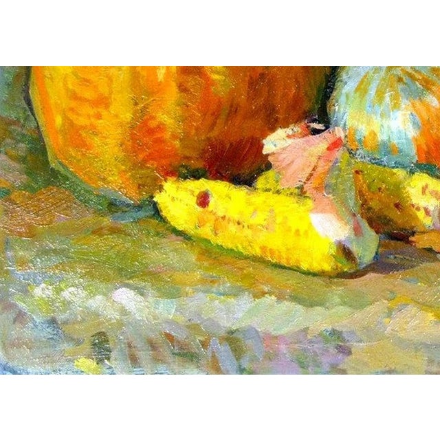1970s 1970s Still Life Oil Painting, Soviet Ukrainian Art 34-49 For Sale - Image 5 of 6