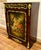 French French Louis XVI Marble Top Accent Cabinet With Romantic Courting Scene, Hand-Finished Gold Leaf & Fine Hardwood Construction For Sale - Image 3 of 3