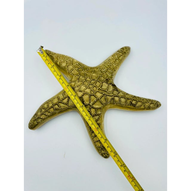 Mid 20th Century Solid Brass Starfish For Sale - Image 11 of 12
