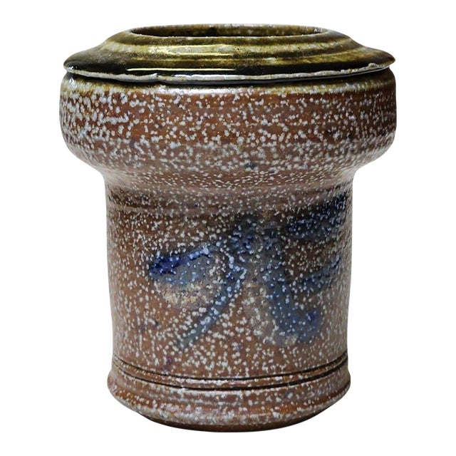 Vintage Studio Pottery Vase - Signed Blalock For Sale