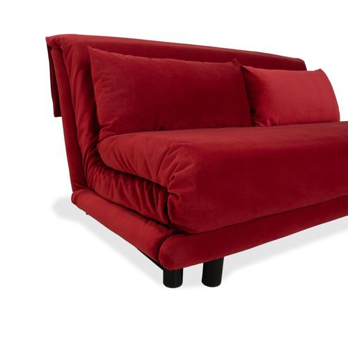 Multy Three-Seater Sofa in Red Fabric from Ligne Roset For Sale - Image 10 of 15
