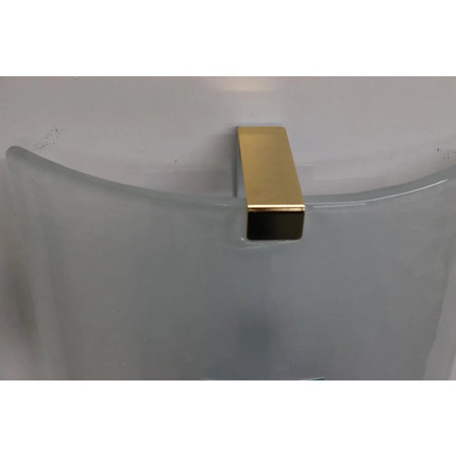 1990s Modern Carlo Nason Murano Wall Lamp For Sale - Image 10 of 13