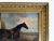 Textile 1800s Century "Reprieve" Antique Bay Hunter Horse Painting Oil on Canvas by Apelles For Sale - Image 7 of 10