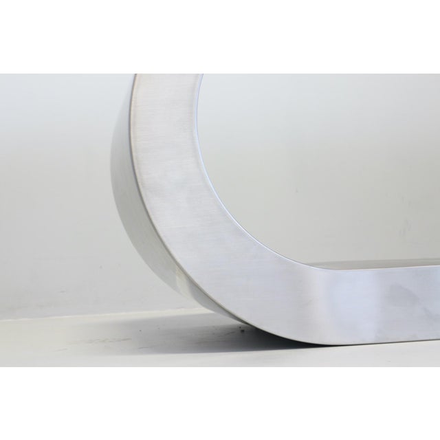 Mid-Century Modern Diapason Stainless Steel Desk by Marzio Cecchis for Studio Most, 1968 For Sale - Image 3 of 14