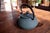 Vintage Green Cast Iron Teapot, Japanese Tetsubin Style, Ribbed For Sale - Image 9 of 11