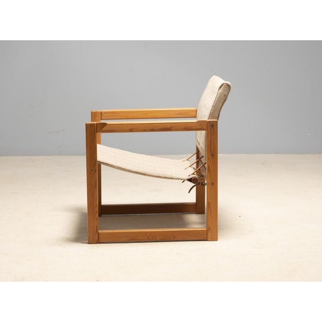 This safari armchair dates to the 1970s and was designed by Karin Mobring, a Swedish designer associated with early IKEA...
