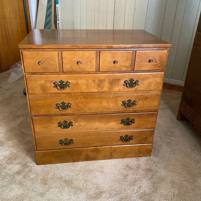 1960s Ethan Allen Heirloom Collection Maple Dresser Chairish