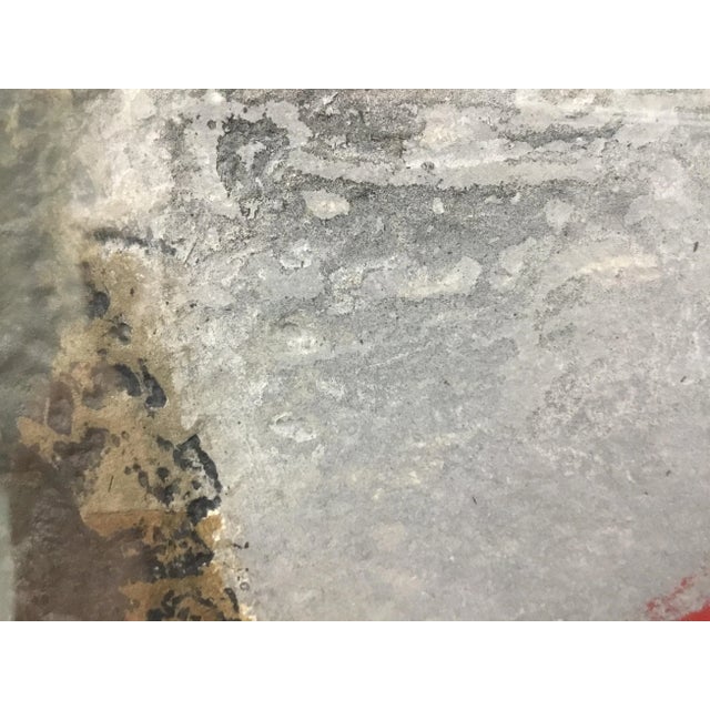 Paper Oversized Vintage Framed Carborundum Etching by James Coignard For Sale - Image 7 of 11