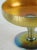 Art Deco Frederick Carder for Steuben Glass Company Gold Aurene Footed Bowl For Sale - Image 3 of 5