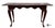 Brown Vintage Queen Anne Style Mahogany Finish Console Table For Sale - Image 8 of 8