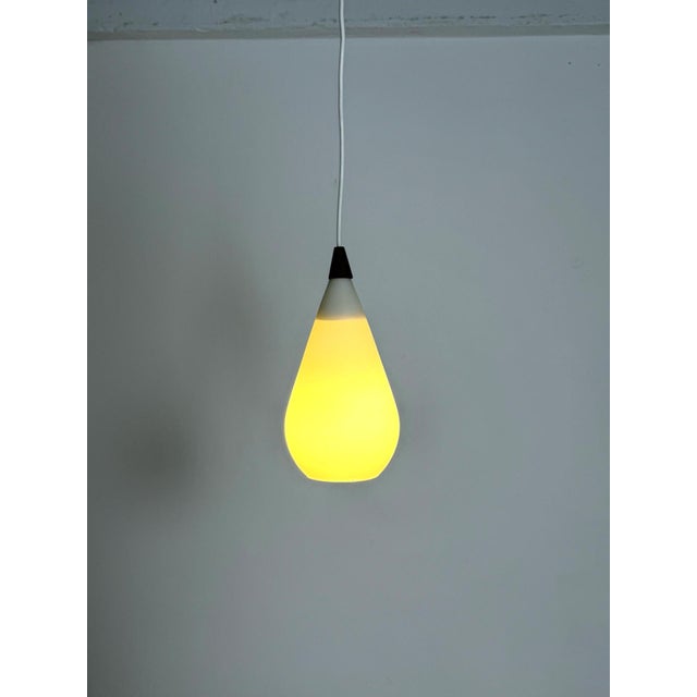 Contemporary Opal Glass Pendant, 1960s For Sale - Image 3 of 4