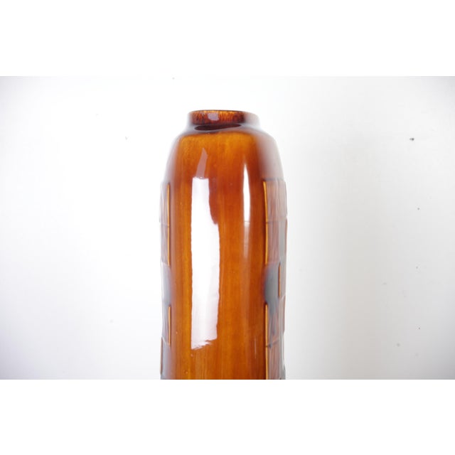Large Ceramic Floor Vase from Ditmar Urbach, Former Czechoslovakia, 1948 For Sale - Image 9 of 14