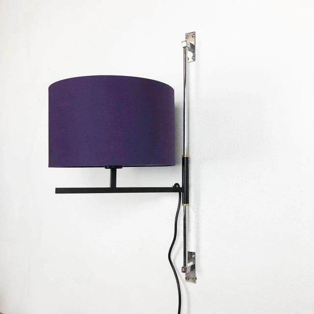 Minimalist Adjustable Metal Wall Light, 1960s For Sale - Image 18 of 18