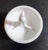 Fenton Milk Glass Owl Decision Maker Fortune Spinner Ring Holder. For Sale - Image 12 of 12