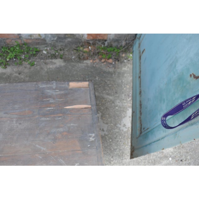 Brown Antique Hungarian Pine Blanket Chest For Sale - Image 8 of 9