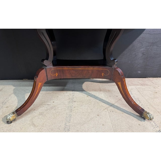 Georgian Inlaid Mahogany Sofa Table, 1820 For Sale - Image 15 of 18