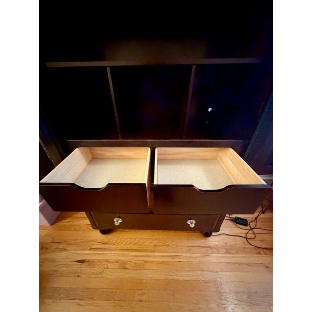 Bernhardt Martha Stewart Signature East Hampton Armoire Cabinet With Adjustable Shelves For Sale - Image 10 of 15