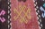Brown 1970s Antique Southwestern Striped Design Nomadic Wool Kilim Rug For Sale - Image 8 of 10