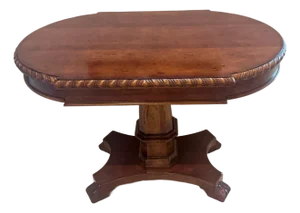 1990s Century Furniture Solid Wood Game/Card Table