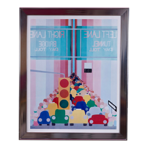 "5:01 by Carol Dahl Framed Print Signed