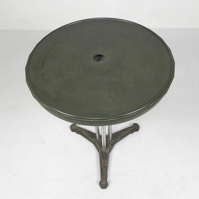 Art Deco Bistro Table with Bakelite Top, 1930s For Sale - Image 6 of 16