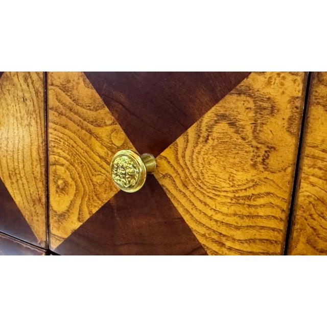 Maitland Smith Marble Top Apothecary Chest For Sale - Image 11 of 14