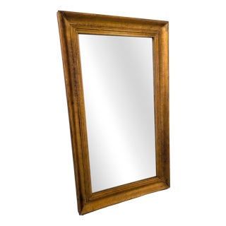 Vintage Mirror in Gilded Wooden Frame, 1970 For Sale