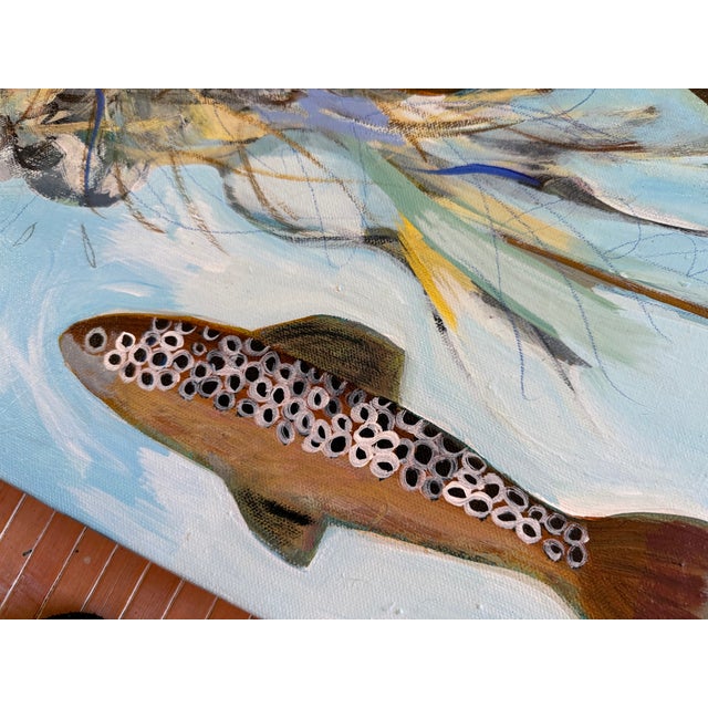 2020s "Dinner's Coming" an Osprey Painting by LWren Walraven For Sale - Image 5 of 18