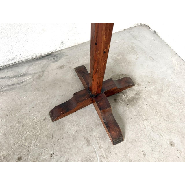 Adjustable Freestanding Lectern in Fruitwood, 1900s For Sale - Image 6 of 16