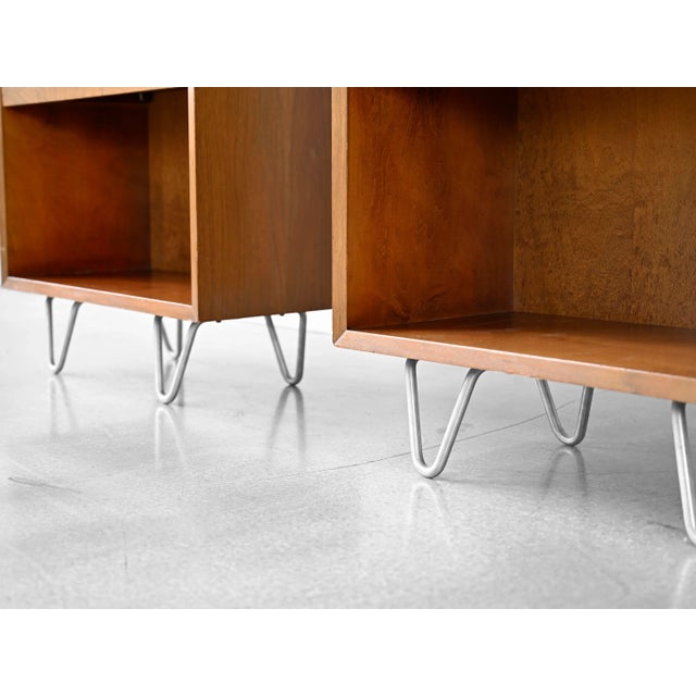 George Nelson BCS Bookcases in Walnut for Herman Miller - A Pair For Sale - Image 11 of 13