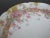 French Haviland Limoges Pink Yellow & Gold Flower 5 1/4" Small Dessert Plate or Saucer For Sale - Image 3 of 4