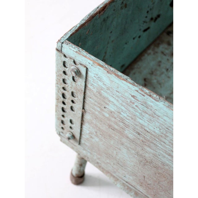 Vintage Wooden Garden Cart For Sale - Image 11 of 12