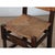 Wood Straw-Seated Wood Chair, France, 1940s For Sale - Image 7 of 8