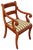 19th Century Antique Edwardian / Sheraton Revival Style Mahogany Armchair For Sale - Image 11 of 11