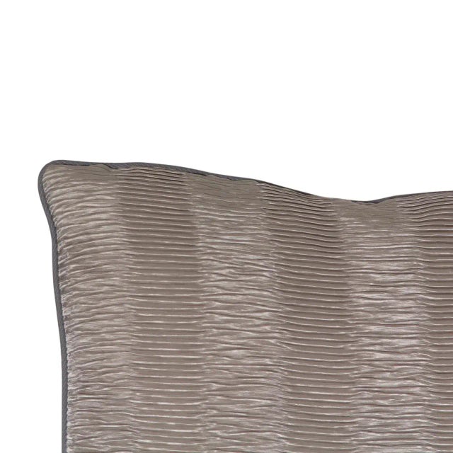 Super soft chiffon pillows, perfect to add to any sofa, chair or loveseat with its fresh look. Dimensions: 17”L x 6”W x 18”H