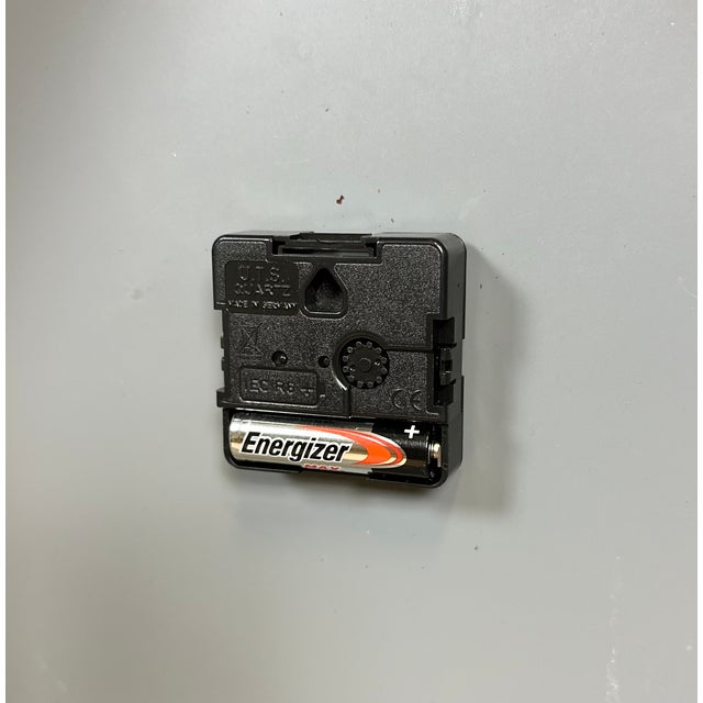 Large Industrial Grey Factory Wall Clock from Pragotron, 1960s For Sale - Image 15 of 16