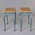 Wood Italian Hand-Painted Side Tables, Circa 1850s - Pair For Sale - Image 7 of 13