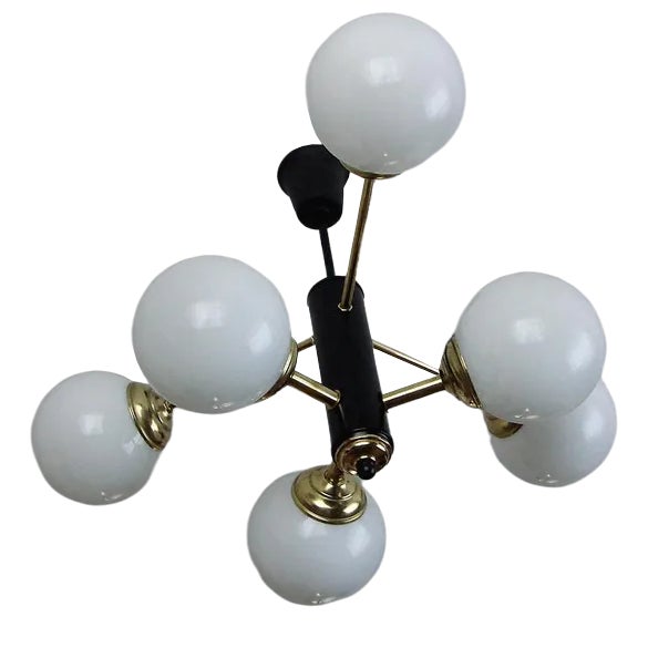 Modernist Chandelier, 1970s For Sale
