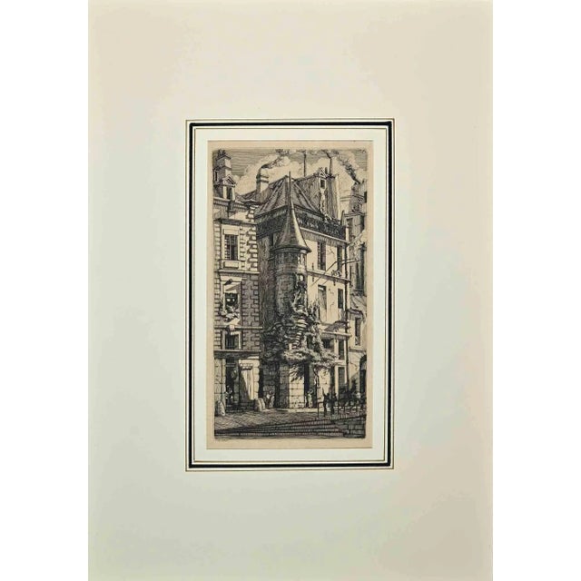 Tourelle de la rue de la tixeranderie is an original modern artwork realized in the half of the 19th century by charles...