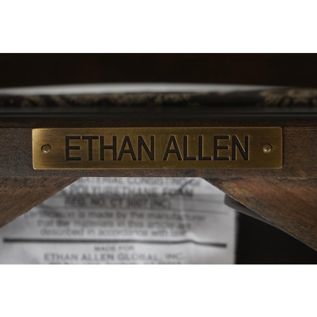 Set of 6 Ethan Allen New Country Collection Dining Room Chairs For Sale - Image 17 of 18