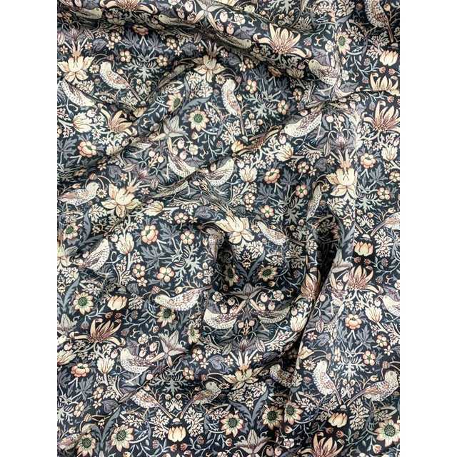 Silk Pillowcase Made With Liberty Fabric Strawberry Thief For Sale - Image 4 of 5
