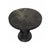 Round Black Wooden Table, 1980s, in Flawless conditions. Designed 1980 to 1989