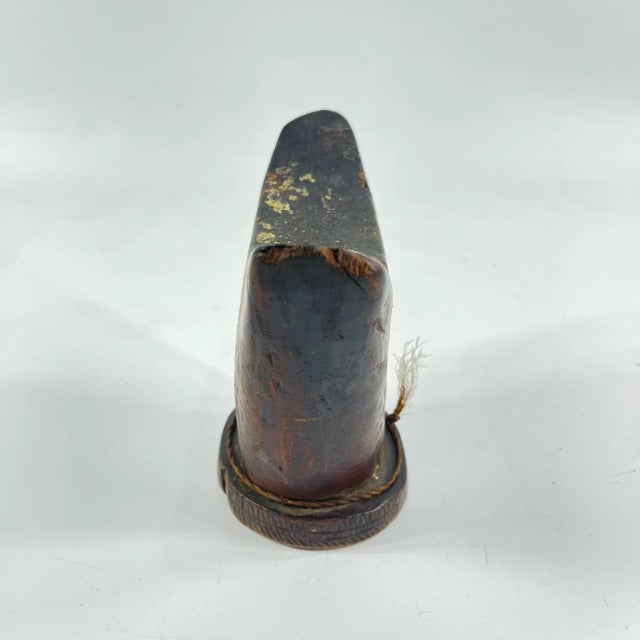 Early 20th Century Early 20th Century Wood Headrest Ethiopia MATTER COLLECTION For Sale - Image 5 of 10