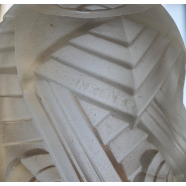 Metal A Pair of French Art Deco Wall Sconces by Charles Schneider 1920s France - 2 Pairs Available For Sale - Image 7 of 7