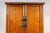 Chinese Ming Style Elm Wardrobe with Two Doors, Hidden Drawers and Carved Skirt For Sale - Image 12 of 13