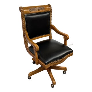 Ethan Allen Office Chair on Rollers For Sale