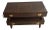 Mastercraft Furniture Co. — Two-Tier Walnut & Brass Campaign Side Table, C. 1950s–60s For Sale