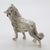 Vintage Italian Handmade Genuine Silver Collie Dog Large Figurine Sculpture For Sale - Image 4 of 10