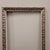 1960s Rectangular Framed Mirror in Carved and Silvered Wood, 1960s For Sale - Image 5 of 11