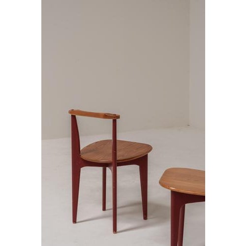 Wood Chairs by Yngve Ekström, Finland, 1950s, Set of 2 For Sale - Image 7 of 14